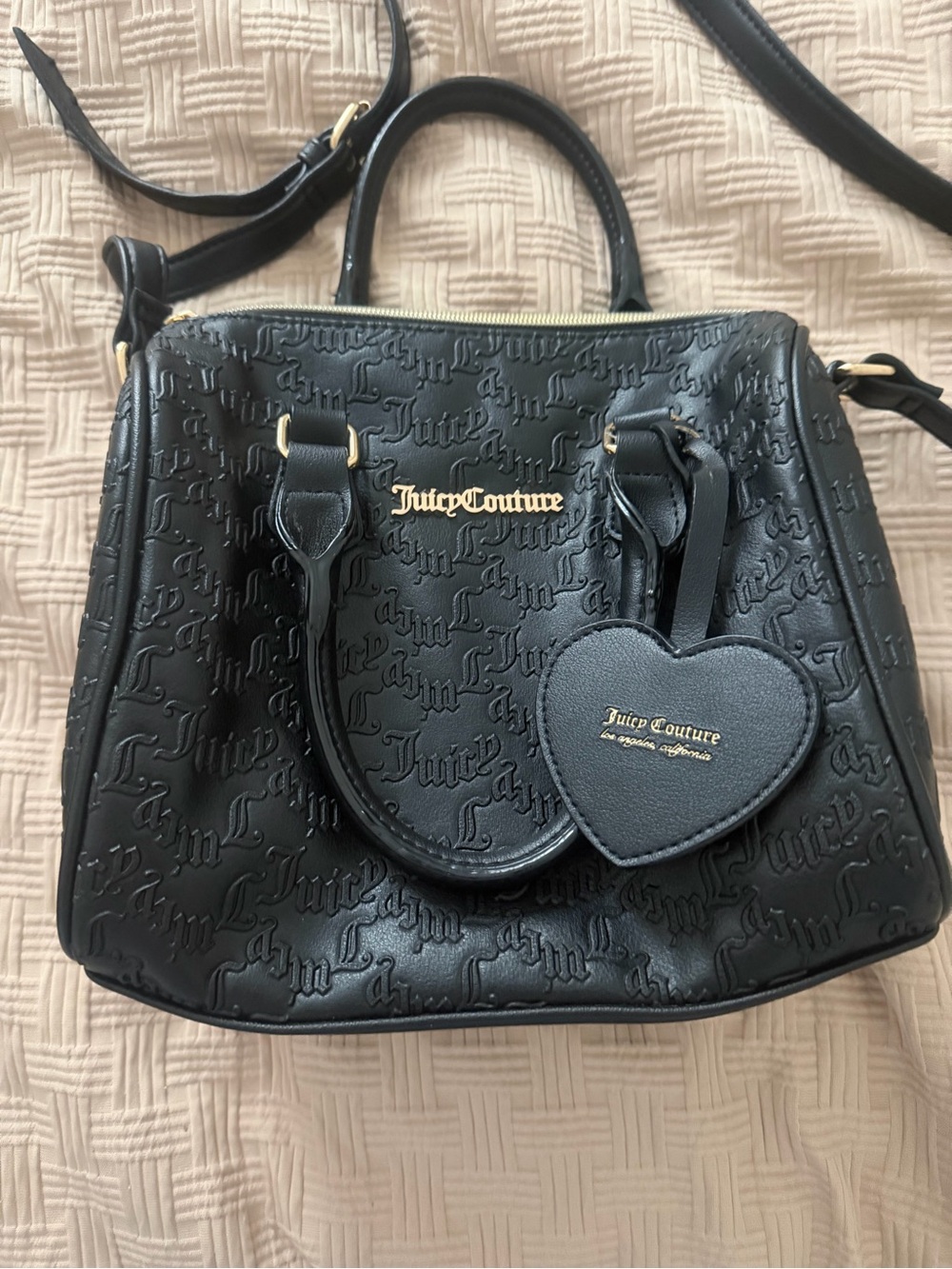 JUICY COUTURE  bag with handles and adjustable strap